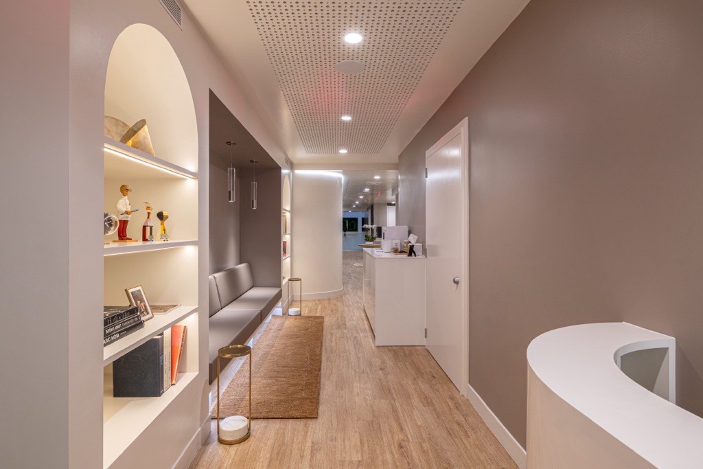 The Smile Code waiting area and corridor